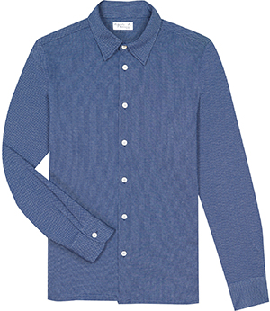 Agnès B. men's blue tom shirt: US$225.