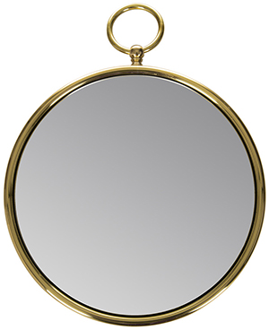 Amara Magic Convex Mirror with Ring - Round: US$553.