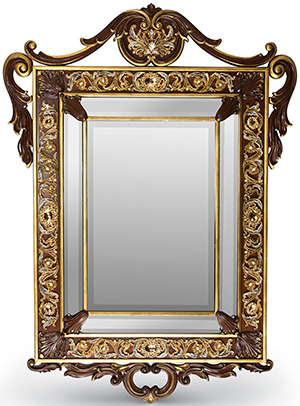 Neiman Marcus Laurent Arabesque Wall Mirror: US$12,500.