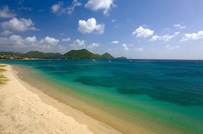 Reduit Beach, Rodney Bay, St. Lucia.