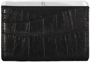 Passavant and Lee No. 25 Genuine Crocodile Cardholder: US$645.