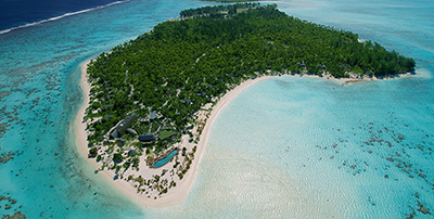 The Brando, Teti'aroa atoll in the Windward group of the Society Islands of French Polynesia.