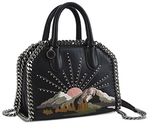 Stella McCartney Black Falabella Box Nashville Mini Bag: US$1,645.