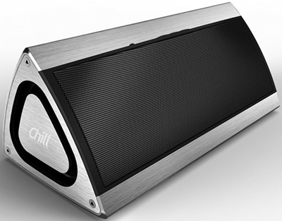 Chill Innovation Chill Fidelity Wireless Bluetooth 4.1 Alu 3D Stereo Speaker.