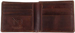 N'Damus London Arthur Brown Bifold Wallet: £50.