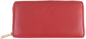 N'Damus London Gwenevere Red Zip Purse: £50.