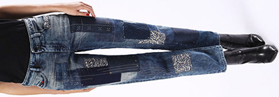 Diesel Regular Straight Reen 0855T women's jeans: US$986.