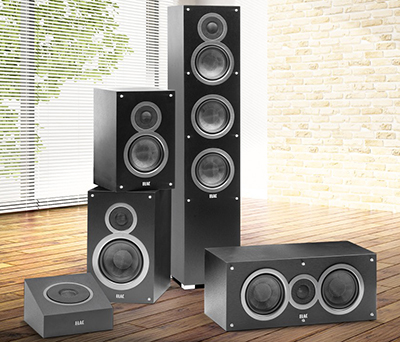 Elac Debut loudspeaker system.