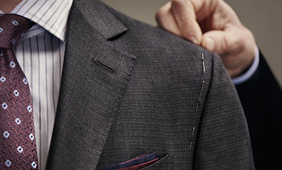 Made to measure by Ermenegildo Zegna.