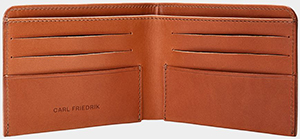 Carl Friedrik Amwell Leather bifold wallet: £95.