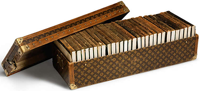 Ernest Hemingway's Louis Vuitton library trunk.