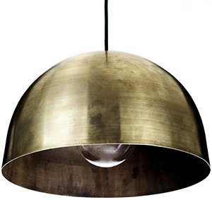 Copenhagen Joinery KBH brass lamp.