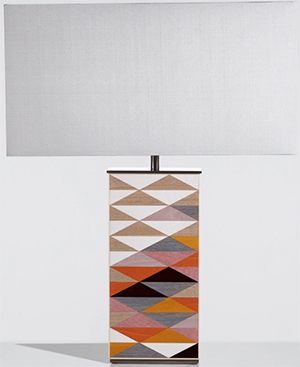 Linley Henley Triangle Lamp: £1,250.