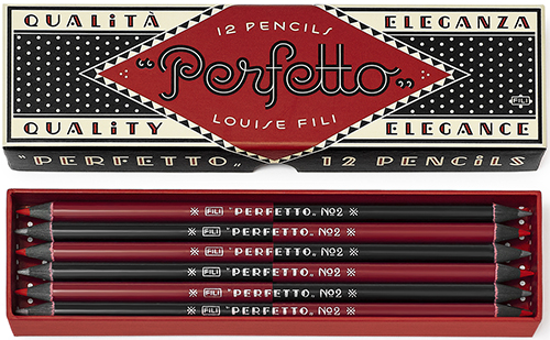 Louise Fili Perfetto Pencils: US$11.75.