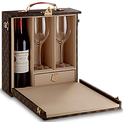 Louis Vuitton Wine Case 1 Bottle: US$7,800.