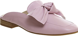 Office Dance Bow Mules New Pink Leather: £65.