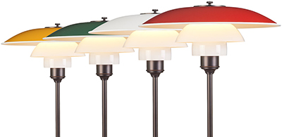 PH 3½ - 2½ table lamps.