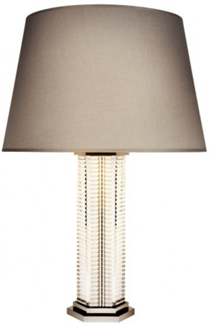 Saint-Louis Cristallerie Adiante table lamp.