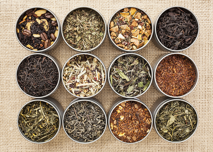 Most Popular Types of Tea.