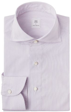 Viola Milano × 100 hands Slim-Fit  Pink Contrast men's shirt: €698.