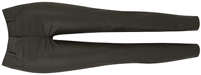 Amanda Wakeley Delta women's black leather jean: £350.