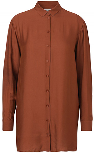 Won Hundred Sharla New Women's Shirt - Auburn Red.