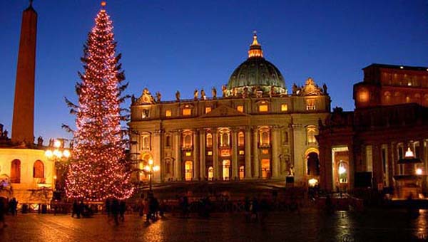 The Christmas Eve Midnight Mass at Saint Peter's Basilica - the most important liturgical tradition in the Roman Catholic Church: Sunday, December 24 at 9:30pm.